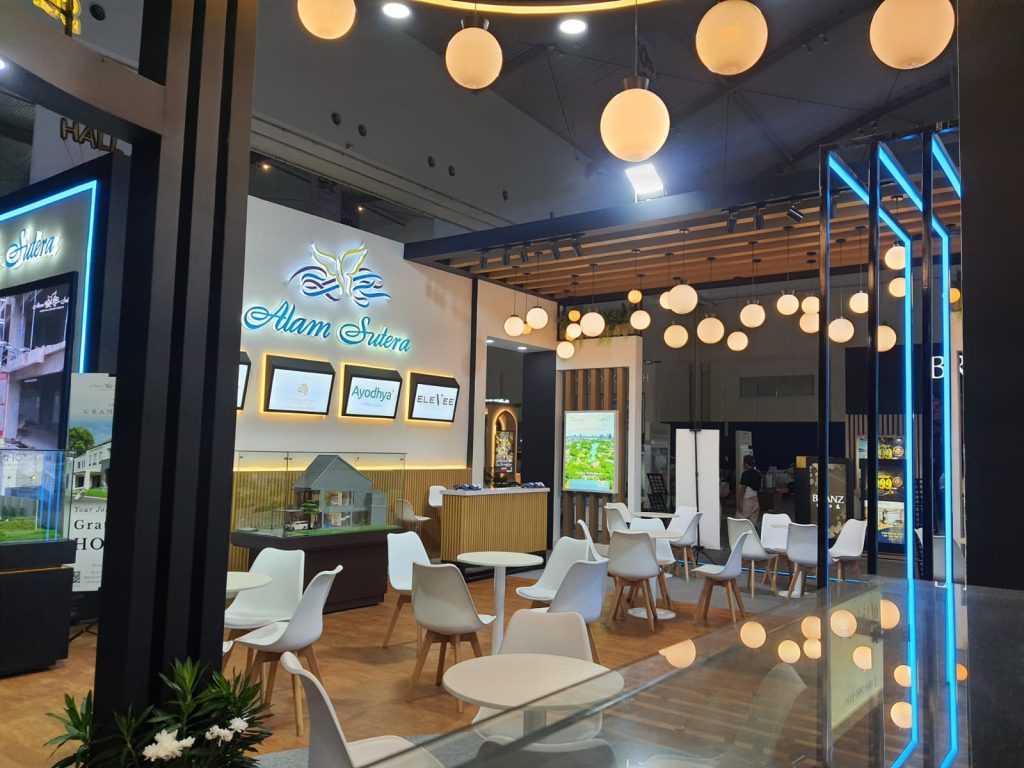 vendor booth pameran