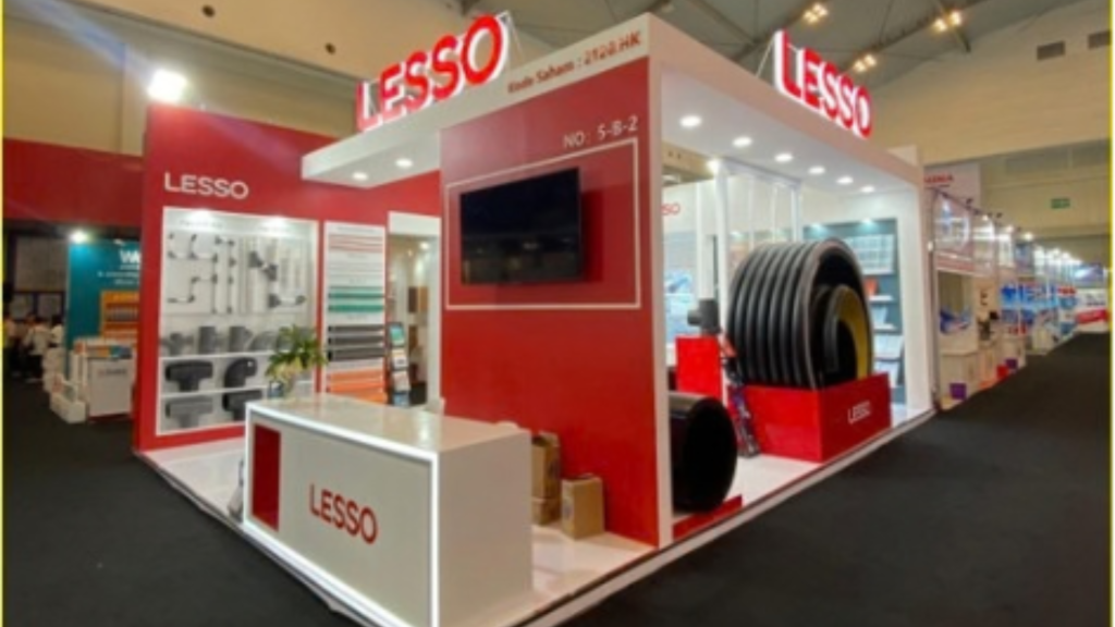 vendor booth pameran