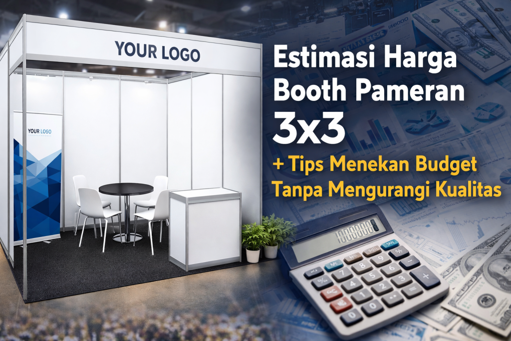 harga booth pameran 3x3