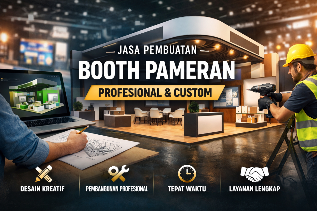 pembuatan booth pameran