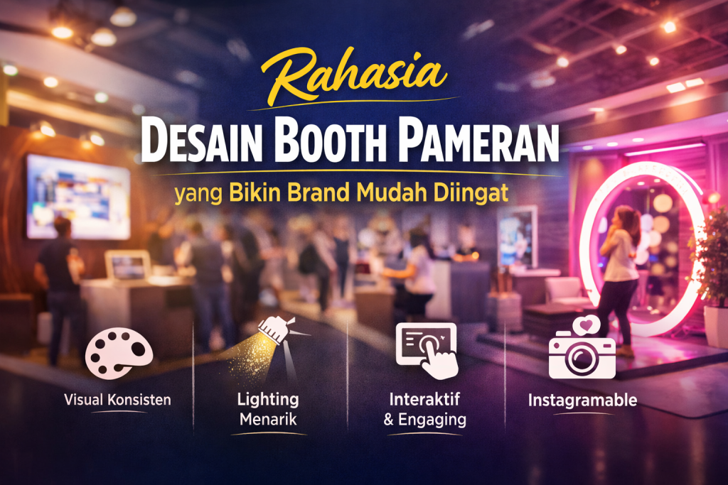 desain booth pameran