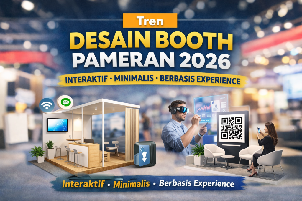 desain booth pameran