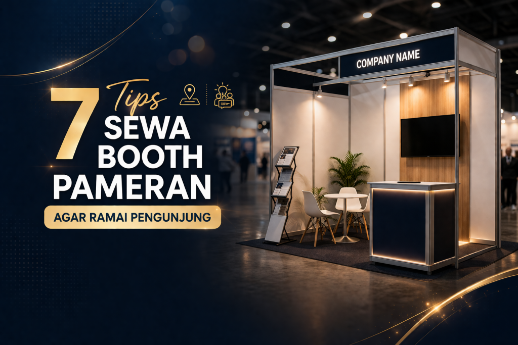sewa booth pameran