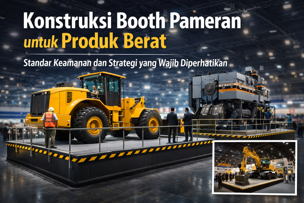 konstruksi booth pameran